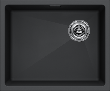 Кухонная мойка Paulmark LUMI 55UNI-SKEW LU55SK-AN 46х56 цвет антрацит